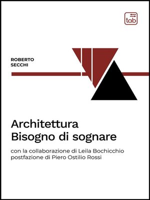 cover image of Architettura. Bisogno di sognare
